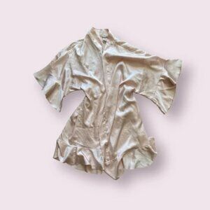 Victoria’s Secret Pink Satin Robe